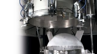 The SPX design ensures an efficient filtration of the solids material, a self draining design and easy discharge of residues. (Picture: SPX)