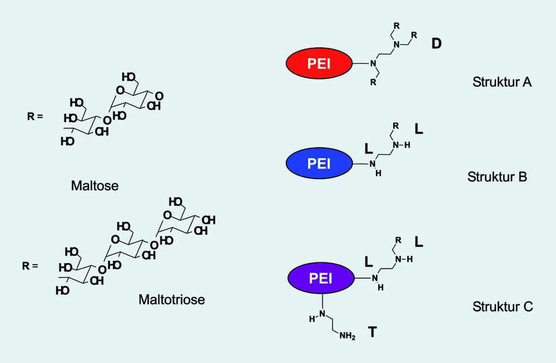 1	 Struktur der Polyelektrolyte, die für die Stabilisierung der Goldpartikel verwendet wurden. (Archiv: Vogel Business Media)