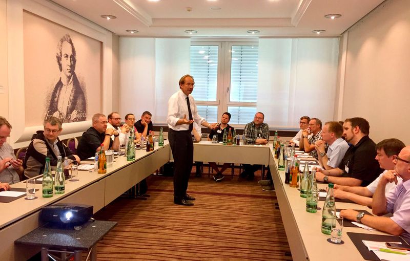 Bewegte Datenschutz-Diskussion im Roundtable mit Prof. Dr. Bräutigam auf der IT-Security Management & Technology Conference 2018. (Bild: Vogel IT-Akademie)