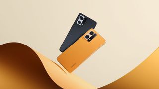 Das nur 7,49 Millimeter schlanke Oppo Reno7 erscheint im Retro-Stil in Deutschland. (Oppo)