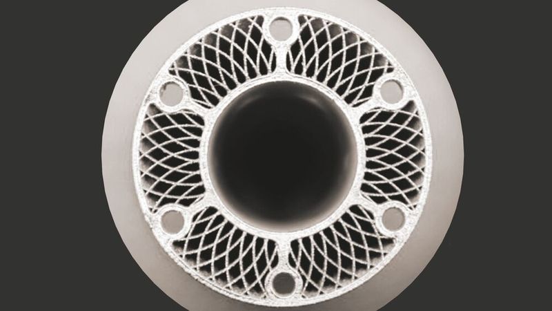 Die additive Fertigung ermöglicht eine hohe Feinheit und Präzision bei der Fertigung von Triebwerkselementen. ([Bild: , Bild: ] Taniobis)