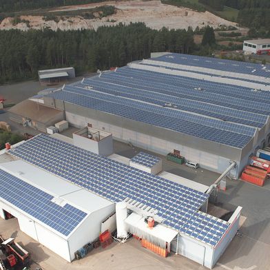 Altreifen-Recyclingwerk von Estato (ATU Group) in Weiden. (Bild: Estato)