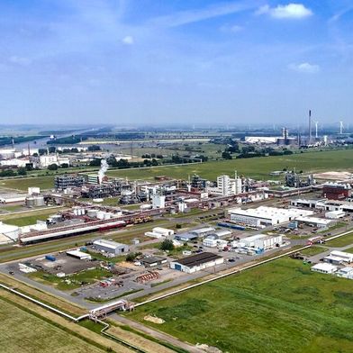 Der Standort von Covestro in Brunsbüttel. (Bild: Covestro)