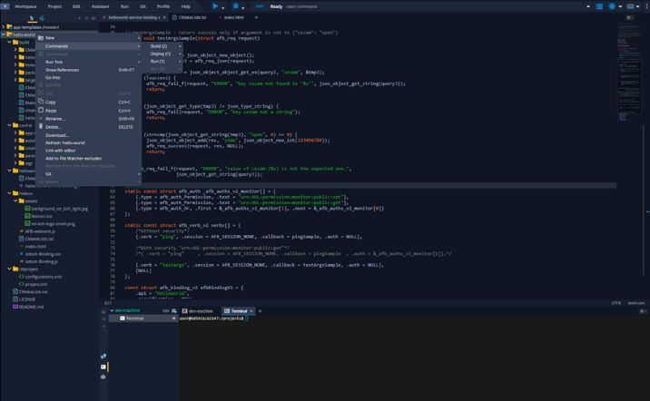 Bild 6: Screenshot der Kuksa IDE. (Eclipse.org)