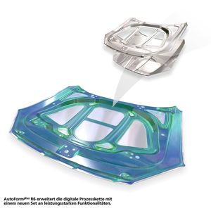 Autoform plus R6 erweitert die digitale Prozesskette mit neuen Funktionen.