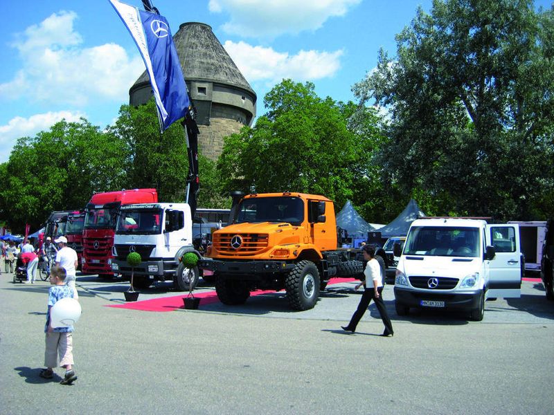 Regelmäßig stellt Assenheimer Mulfinger auf der Heilbronner Truckmesse aus. (Foto: Assenheimer Mulfinger)