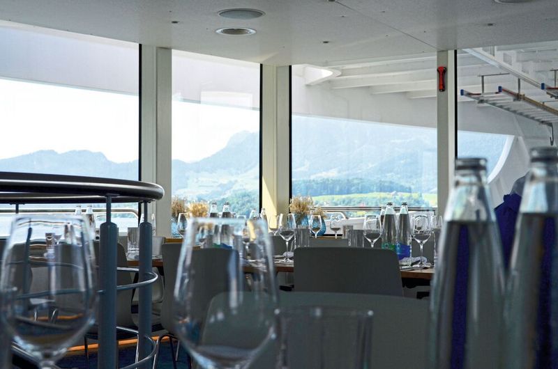 Am 26. Mai 2018 nahm die MS Diamant auf dem Vierwaldstättersee ihren Betrieb auf. Betrieben wird das Schiff von einem permanenterregter E-Motor / Generator von Siemens. (Sergio Caré-Lucas)