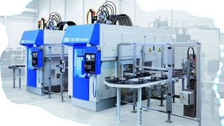 Durch die Vielzahl von standardisierten Funktionsbausteinen lassen sich modular aufgebaute Werkzeugmaschinen optimal und kostengünstig zu Fertigungssystemen konfigurieren.  Bild: Emag (Archiv: Vogel Business Media)