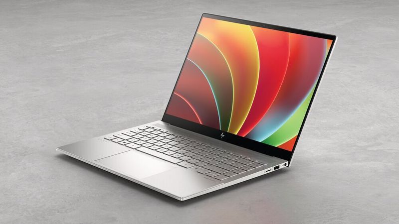 Ein neues Consumer-Notebook gibt es auch von HP: Das Envy 14 mit Tiger Lake und Nvidia Geforce GTX 1650 Ti Max-Q und 16:10-WUXGA-Display.  (HP)