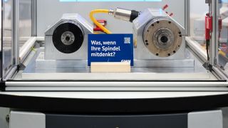 Auf der AMB führt GMN das digitale Ökosystem IDEA-4x an einem Demonstrator vor, der exemplarisch Sensordaten und Wartungsprognosen sichtbar macht. (Bild: GMN)