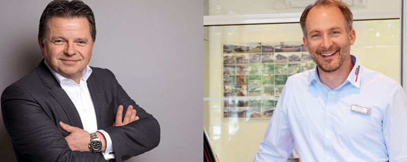 Peter Gerards (links) und Timo Szabo(Bild:  Ruhrdeichgruppe, »kfz-betrieb«)