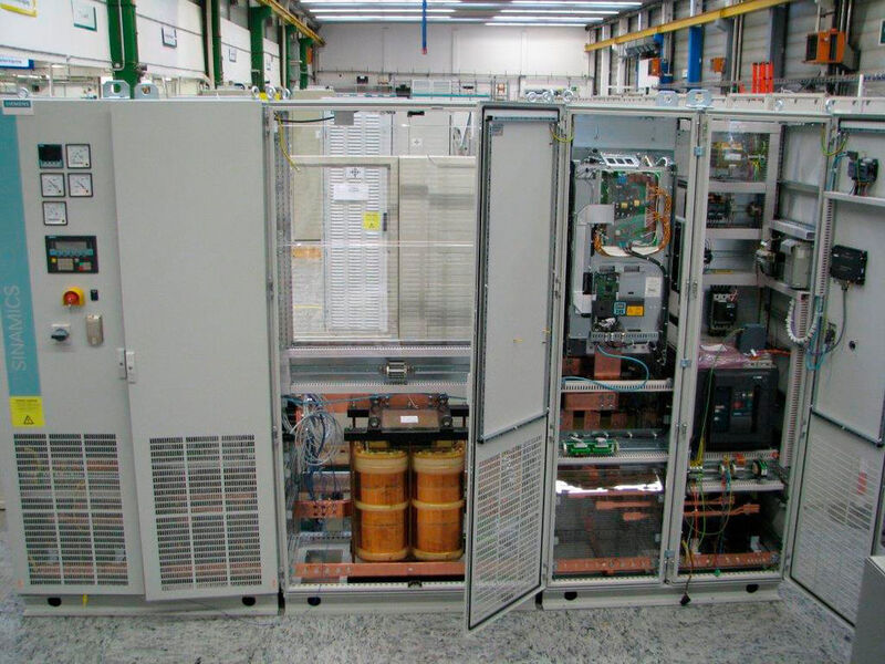 Siemens liefert mit Sinamics DCM die Stromrichtertechnik. (Bild: Audi)