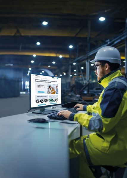 Über den Onlineshop lassen sich Komponenten wie Gleitringdichtungen schnell finden, Verfügbarkeiten prüfen und Ersatzteile bestellen. (Bild: KI-generiert)