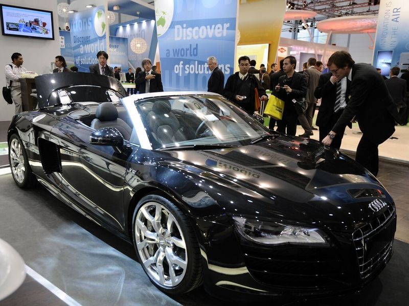 Apropos Leichtbau: Lediglich 8,3 Prozent von diesen 47 Mio. Tonnen gehen bisher in die Automobilindustrie. (Bild: Messe Düsseldorf/Constanze Tillmann)