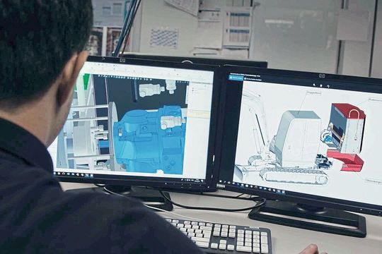 Machbarkeitsstudie mit CAD-Konstruktionstool(Bilder:  Suncar AG)
