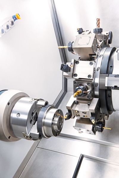 Die neu entwickelte B620-Baureihe ist für höchste Leistungsfähigkeit ausgelegt. Das Modularkonzept deckt ein breites Bearbeitungsspektrum ab. (Biglia)