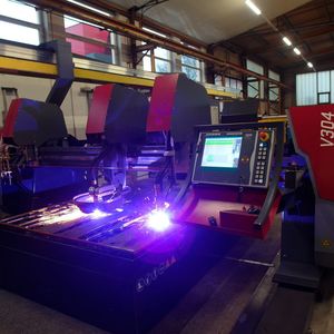 Die Neuanschaffung der Brennanlage Voortman V304 mit Fasenkopf und mehreren Autogenbrennern gab den Ausschlag, Sigmanest als Softwarelieferant auszuwählen.