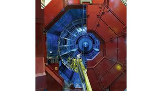 Ein Beispiel für den Einsatz von Hochspannungsquellen: der Alice-Detektor. Dabei handelt es sich um einen der vier Teilchendetektoren des weltweit größten Teilchenbeschleunigers LHC am Europäischen Kernforschungszentrum CERN bei Genf. (CERN)