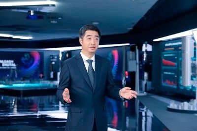 Ken Hu, Rotating Chairman von Huawei, auf der Huawei Connect in Bangkok.