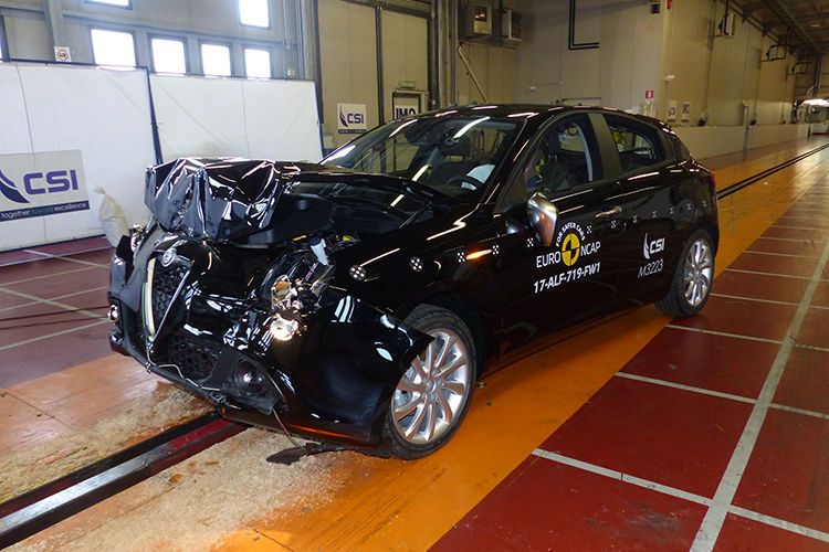 ... der Alfa Romeo Guilietta, ... (Bild: NCAP)