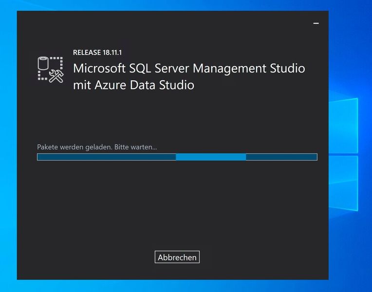 Die Verwaltung von SQL Server 2022 erfolgt mit dem SQL Server Management Studio. Dieses kann bei Microsoft getrennt zu SQL Server 2022 heruntergeladen werden.  (Bild: Joos (Screenshot))