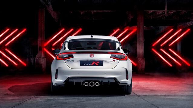 Der neue Heckspoiler wurde nach hinten geneigt, um den Luftwiderstand zu verringern. (Bild: Honda)