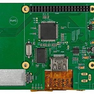 Auf der Rückseite befindet sich unter anderem das HDMI Interface.