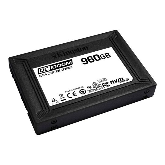 NVMe-SSD fürs Rechenzentrum: Kingston DC1000M U.2.(Bild:  Kingston)