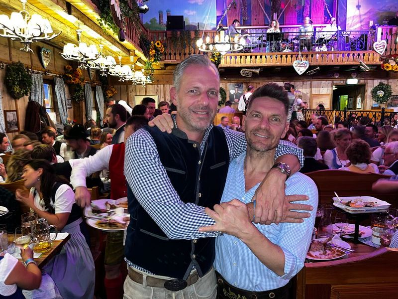 Welch Wiedersehens-Freude bei (l.) Björn Siewert, S&K, und Stefan Mandl, Western Digital. (Bild: Vogel IT-Medien GmbH)