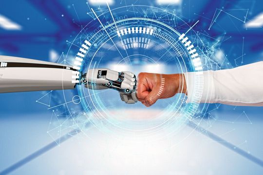 KI-Systeme können einen Beitrag dazu leisten, dass Menschen ihre Arbeit sicher, eigenverantwortlich und selbstbestimmt nachkommen und wettbewerbsfähige Arbeitsplätze gesichert werden. KI-Systeme können einen Beitrag dazu leisten, dass Menschen ihre Arbeit sicher, eigenverantwortlich und selbstbestimmt nachkommen und wettbewerbsfähige Arbeitsplätze gesichert werden.