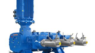 Die G3M erreicht mit einer konstanten Hublänge von 120 mm und einer Stangenkraft von 125 kN eine maximale Leistung von 200 kW. (Bild: Lewa)