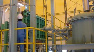 Asahi Kasei launched an alkaline-water electrolysis demonstration project in Soma, Fukushima, Japan. (Asahi Kasei )