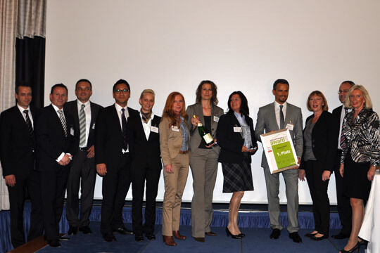 Wiederholter Sieger: Nach dem Internet Sales Award 2010 holte sich das Autohaus Jürgens in diesem Jahr den Gebrauchtwagen Award ab. (Wehner)