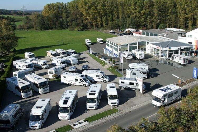 Der Dietz-Zweigbetrieb in Ebern – ausschließlich für den Geschäftsbereich Reisemobile. (Foto: Dietz)