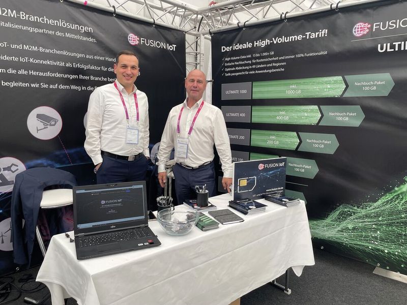 Haken Yildiz und Ralf Hafner von Epsilon Telecommunications (Bild: Vogel IT-Medien)