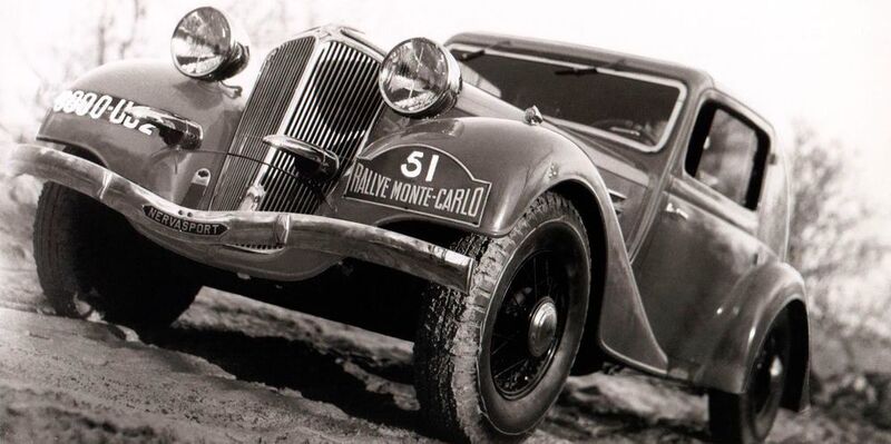 Im Jahr 1935 gewann Renault mit dem Nervasport die Rallye Monte Carlo. (Renault)