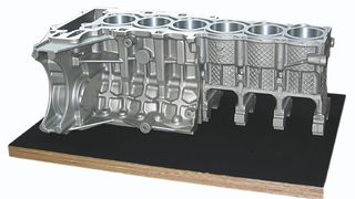 Die rasant wachsende Nachfrage aus 
der Automobilindustrie nach leichteren Motorblöcken ließ in den vergangenen Jahren den Absatz von im Niederdruckguss hergestellten Zylinderkurbelgehäusen aus Aluminium steigen. Bild: Kuhn (Archiv: Vogel Business Media)