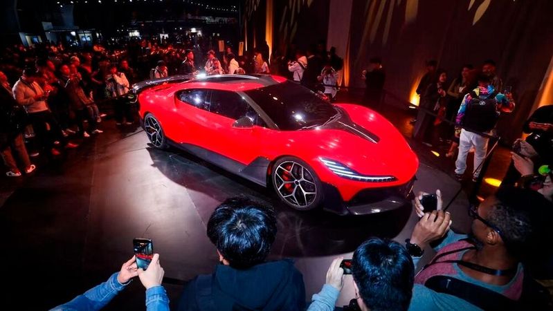 Der Nebula Next 01 Concept Jet Edition hat in San Francisco Premiere gefeiert.(Bild:  Nebula Next)