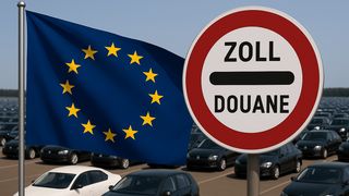 Zwischen China und der EU ist der nächste Streit absehbar, wenn die Strafzölle auch auf Hybridmodelle angewendet werden. (Bild: KI-generiert)