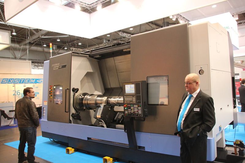 Doosan auf der Intec 2015 in Leipzig. (Sonnenberg)