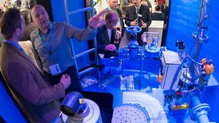 Spannende Perspektiven rund um die Wasser- und Abwassertechnik eröffnen sich dem Besucher der Ifat auch in ihrem Jubiläumsjahr: Vor 50 Jahren, im Jahr 1966 fand die erste Ifat statt. (Bild: Messe München)