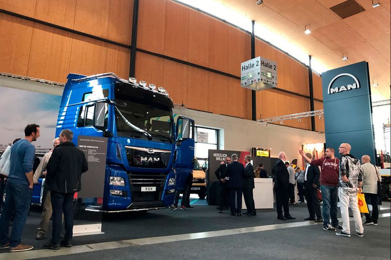 Bei der zweiten VW-Tochter MAN gehörte der MAN TGM 18.320 mit dem brandneuen D08-Motor 