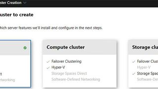 Mit der Version 1910 des Windows Admin Centers lassen sich nun auch Cluster erstellen. (Bild: Joos / Microsoft)