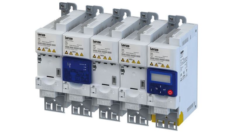 I-500 kommuniziert  nicht nur mittels Keypad sondern auch drahtlose Kommunikation ist  über das WLAN-Modul möglich. (Bild: Lenze)