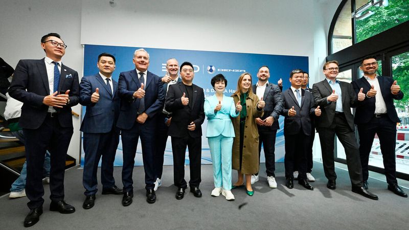 Denza soll in Deutschland zusammen mit BYD schnell wachsen. (Bild: BYD)