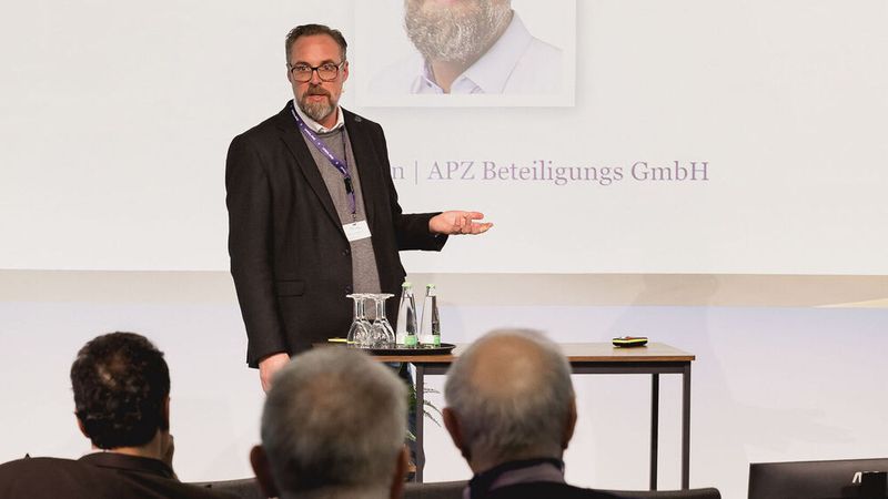 Das machte auch APZ-Chef Boris Quitmann in seinem Vortrag noch einmal deutlich.  (Bild: Stefan Bausewein)