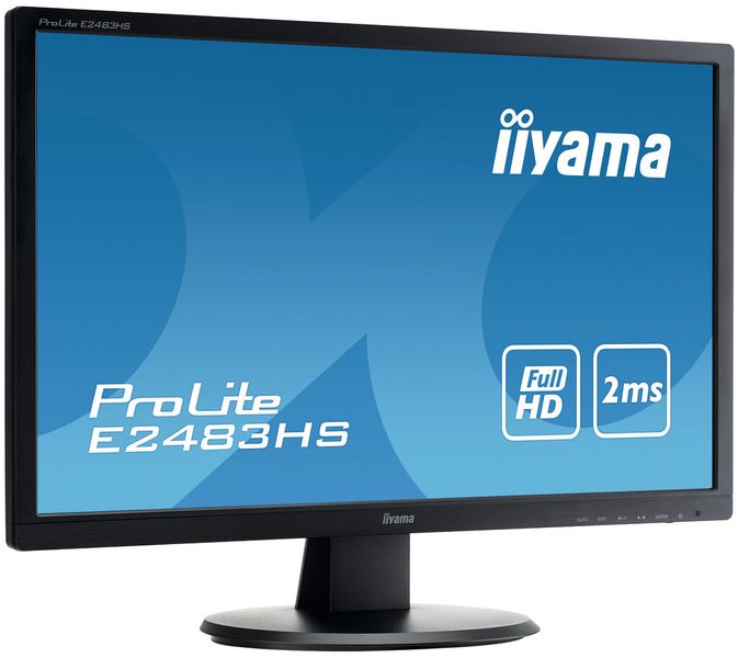 Display iiyama ProLite E2483HS-B1	– UVP 165 Euro (Bild: iiyama)