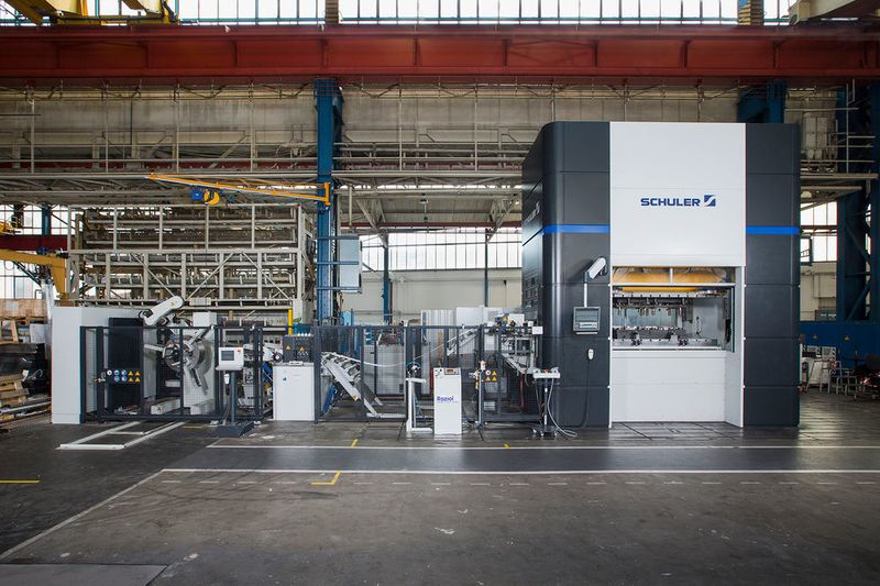 Die MSP ist jetzt auch mit 400 t Presskraft verfügbar. (Schuler)