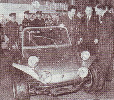 Buggys basierten vor gut 50 Jahren auf dem Chassis des VW Käfer ... oder den Plattformen eines Skoda 100/110.