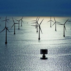 Der Offshore-Windpark Lillgrund im Öresund zwischen Malmö und Kopenhagen. Bild: Siemens